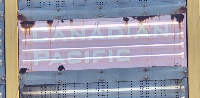 Rusty signs